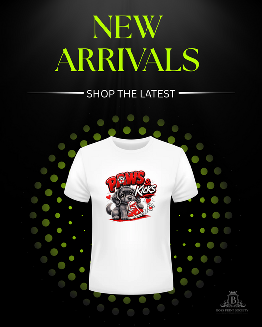 PAWS & Kicks T-shirts