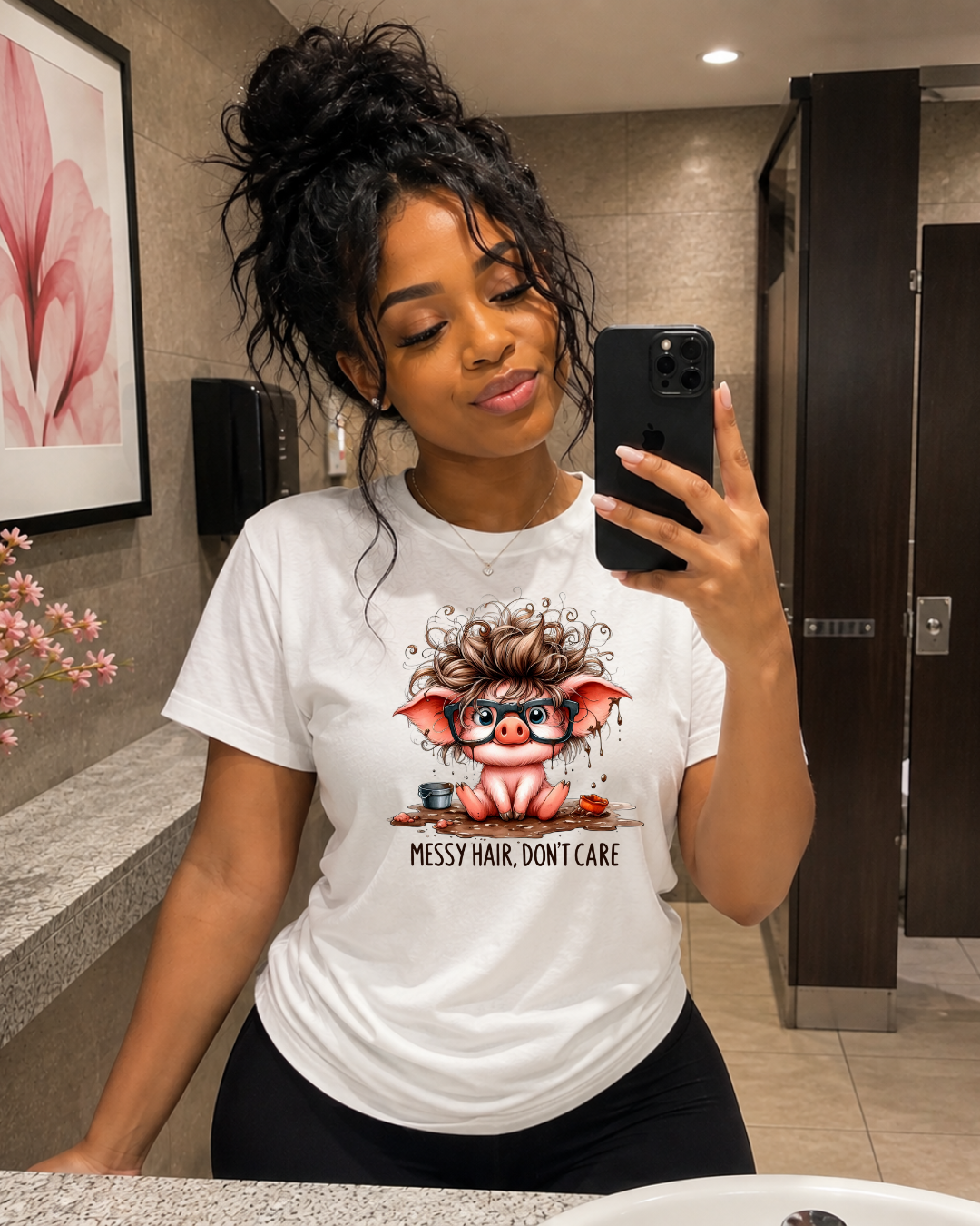Messy Hair T-shirt
