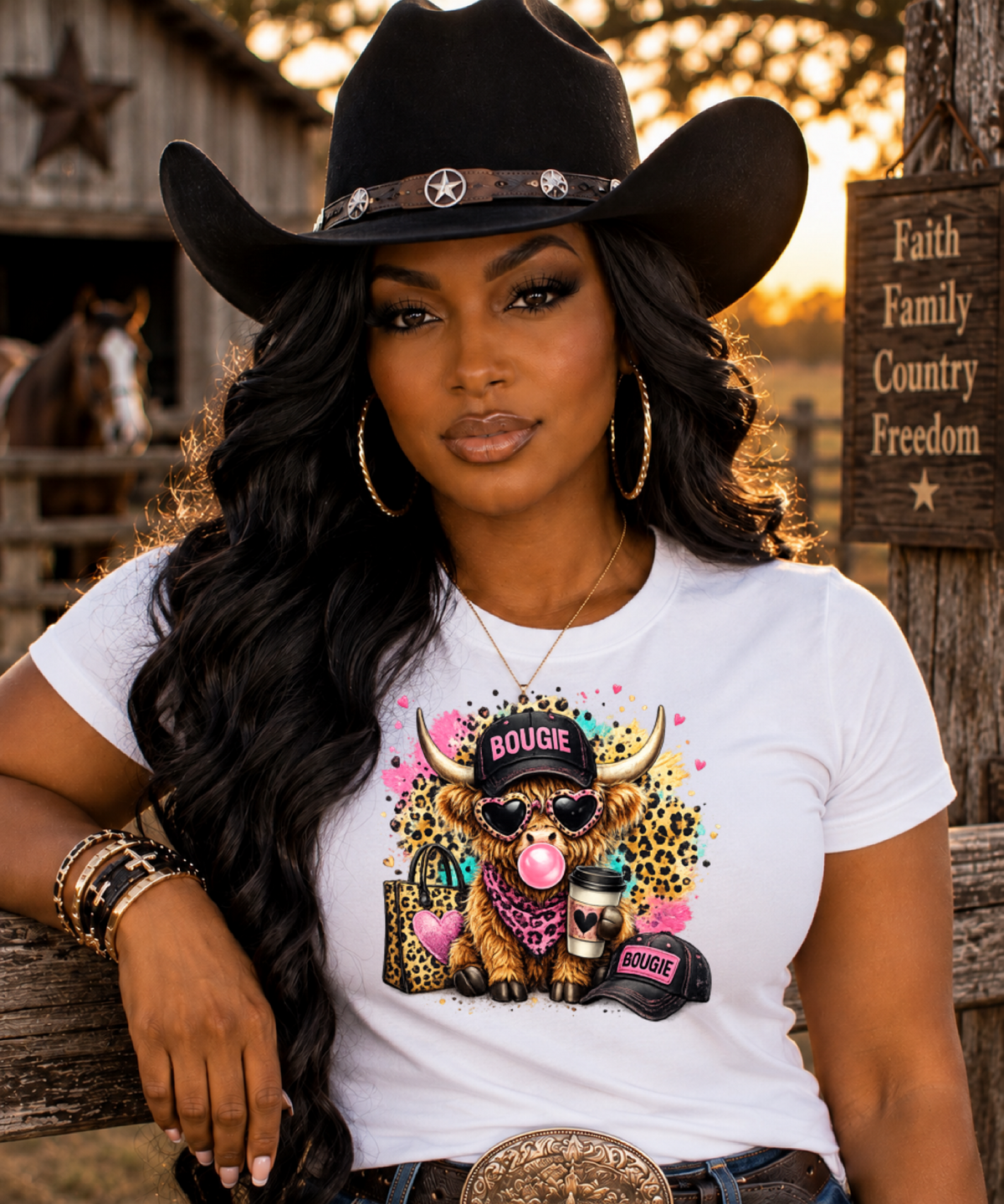Bougie Cowgirl T-shirt
